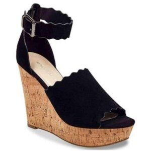 Marc Fisher Mfhayo Black Suede 10